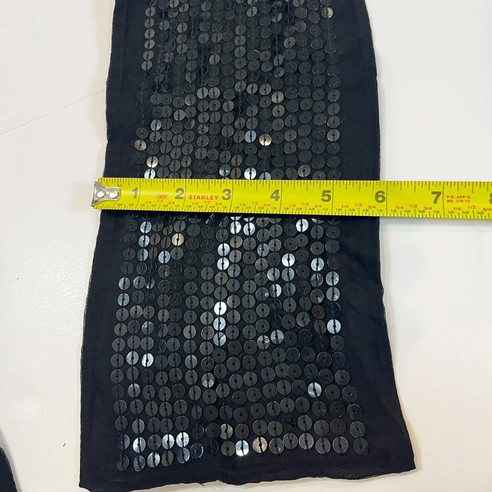 Talbots black silk